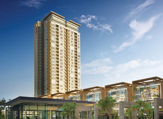 One Menerung — luxury residences set against landscaped gardens in Bangsar
