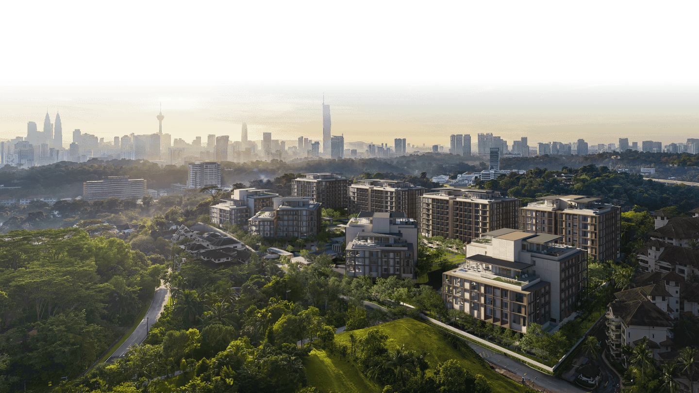 Site plan of Eden Taman Duta and its surrounding neighbourhood